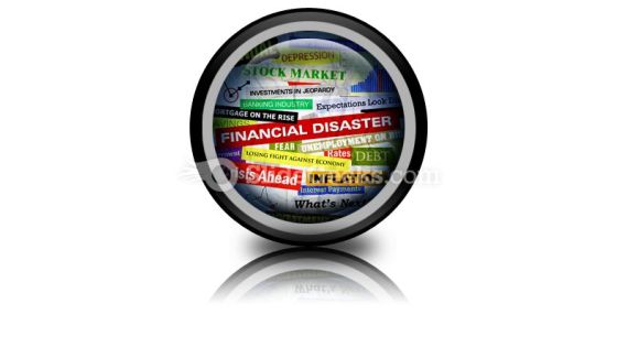 Business Financial Disaster PowerPoint Icon Cc Business Financial Disaster PowerPoint Icon Cc