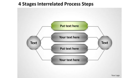 Business Flow Chart 4 Stages Interrelated Process Steps PowerPoint Slides Business Flow Chart 4 Stages Interrelated Process Steps PowerPoint Slides