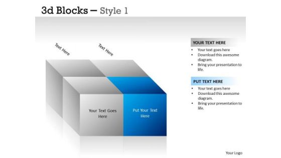 Business Framework Model 3d Blocks Style 1 Sales Diagram Business Framework Model 3d Blocks Style 1 Sales Diagram