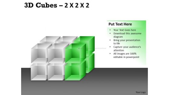 Business Framework Model 3d Cubes 2x2x3 Business Diagram Business Framework Model 3d Cubes 2x2x3 Business Diagram