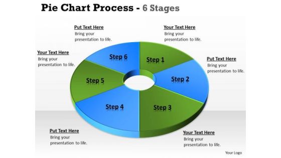 Business Framework Model Analogy Of Business Financial Information Pie Donut Sales Diagram