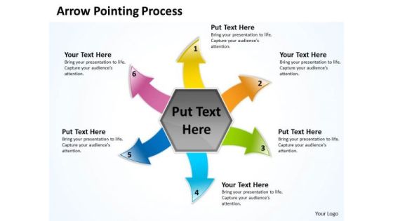 Business Framework Model Arrow Pointing Process Consulting Diagram Business Framework Model Arrow Pointing Process Consulting Diagram