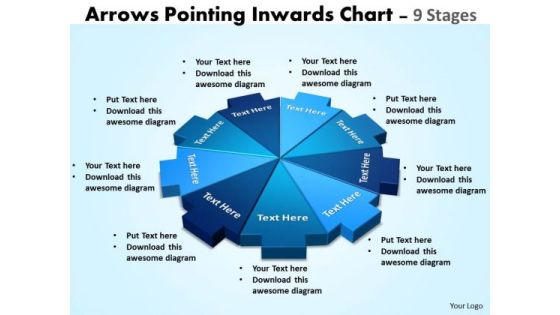 Business Framework Model Arrows Pointing Inwards Chart 9 Stages Marketing Diagram Business Framework Model Arrows Pointing Inwards Chart 9 Stages Marketing Diagram