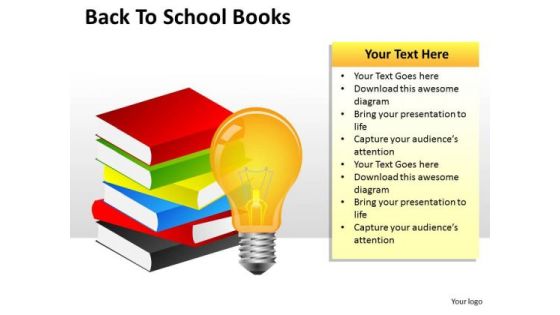 Business Framework Model Back To School Books Business Diagram Business Framework Model Back To School Books Business Diagram