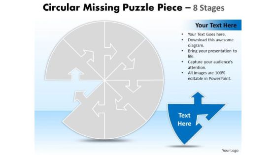 Business Framework Model Circular Missing Puzzle Piece 8 Stages Business Diagram Business Framework Model Circular Missing Puzzle Piece 8 Stages Business Diagram