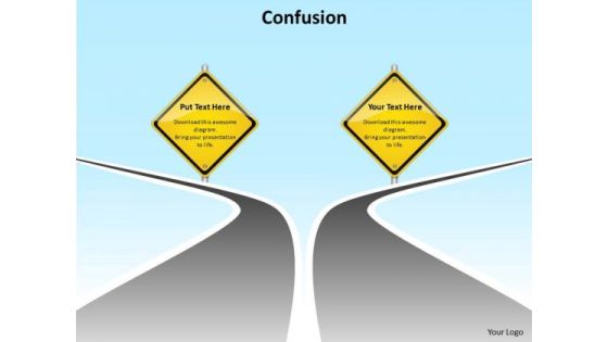 Business Framework Model Confusion 4 Consulting Diagram