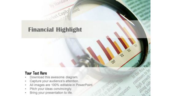 Business Framework Model Financial Report Analysis Diagram Marketing Diagram