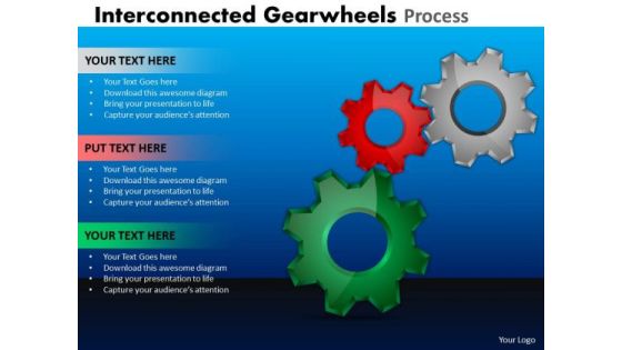 Business Framework Model Interconnected Gearwheels Process Marketing Diagram Business Framework Model Interconnected Gearwheels Process Marketing Diagram