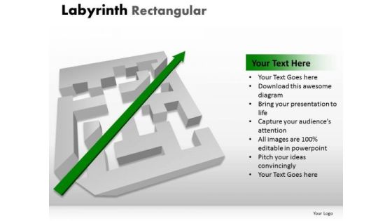 Business Framework Model Labyrinth Rectangular Strategy Diagram Business Framework Model Labyrinth Rectangular Strategy Diagram