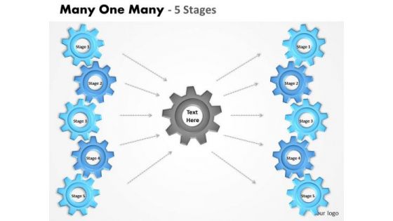 Business Framework Model Many One Many 5 Stages Consulting Diagram Business Framework Model Many One Many 5 Stages Consulting Diagram
