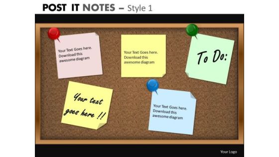 Business Framework Model Post It Notes Style Sales Diagram Business Framework Model Post It Notes Style Sales Diagram