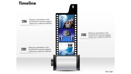Business Framework Model Results Display On Timeline Roadmap Diagram Sales Diagram