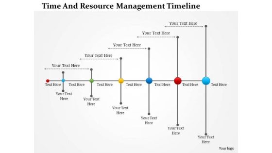 Business Framework Time And Resource Management Timeline PowerPoint Presentation