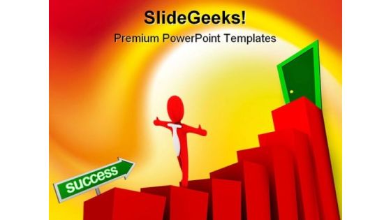 Business Graph02 Success PowerPoint Templates And PowerPoint Backgrounds 0711