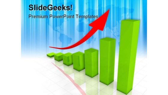 Business Graph Arrow Success PowerPoint Themes And PowerPoint Slides 0511 Business Graph Arrow Success PowerPoint Themes And PowerPoint Slides 0511