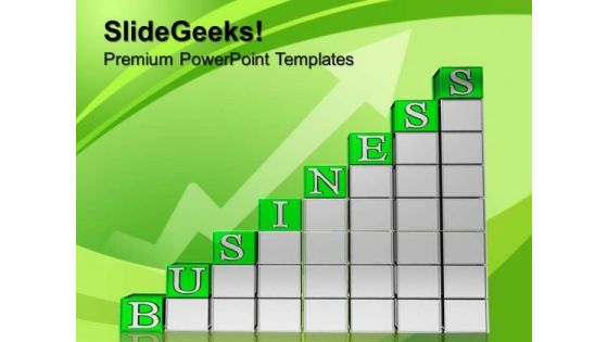 Business Graph Growth Success PowerPoint Templates And PowerPoint Themes 0812 Business Graph Growth Success PowerPoint Templates And PowerPoint Themes 0812