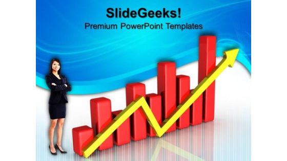 Business Graph Success PowerPoint Templates And PowerPoint Themes 0612 Business Graph Success PowerPoint Templates And PowerPoint Themes 0612