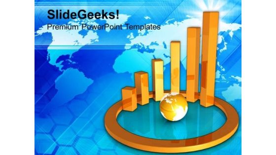 Business Graph With Globe Financial Strategy PowerPoint Templates Ppt Backgrounds For Slides 0213 Business Graph With Globe Financial Strategy PowerPoint Templates Ppt Backgrounds For Slides 0213