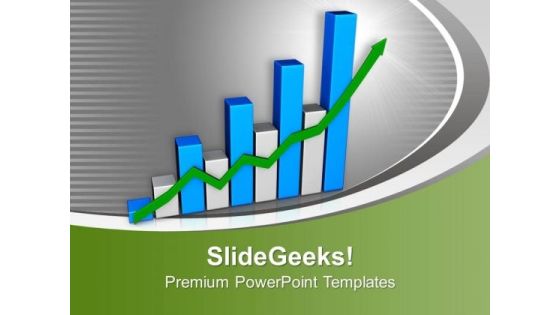 Business Growth By Bar Graph PowerPoint Templates Ppt Backgrounds For Slides 0413 Business Growth By Bar Graph PowerPoint Templates Ppt Backgrounds For Slides 0413
