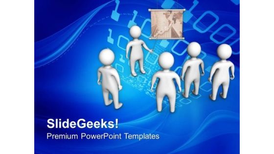 Business Growth Chart Success Concept PowerPoint Templates Ppt Backgrounds For Slides 0513