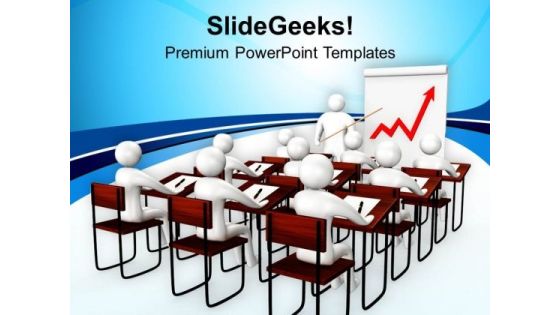 Business Growth Factors With Team Mates PowerPoint Templates Ppt Backgrounds For Slides 0313