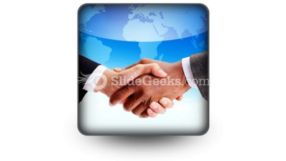 Business Handshake PowerPoint Icon S