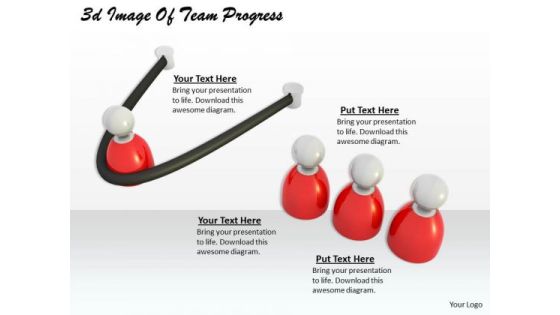 Business Integration Strategy 3d Image Of Team Progress Character Models Business Integration Strategy 3d Image Of Team Progress Character Models