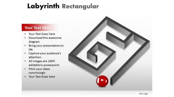 Business Labyrinth Rectangular PowerPoint Slides And Ppt Diagram Templates Business Labyrinth Rectangular PowerPoint Slides And Ppt Diagram Templates