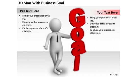 Business Level Strategy Definition 3d Man With Goal Character Modeling Business Level Strategy Definition 3d Man With Goal Character Modeling