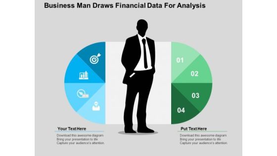 Business Man Draws Financial Data For Analysis PowerPoint Templates Business Man Draws Financial Data For Analysis PowerPoint Templates