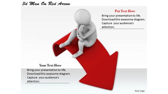 Business Management Strategy 3d On Red Arrow Adaptable Concepts