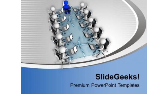Business Meeting In Conference Room PowerPoint Templates Ppt Backgrounds For Slides 0713 Business Meeting In Conference Room PowerPoint Templates Ppt Backgrounds For Slides 0713