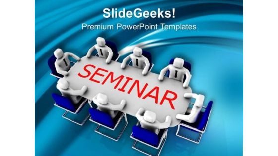Business Men Attending Seminar Meeting PowerPoint Templates Ppt Backgrounds For Slides 0313 Business Men Attending Seminar Meeting PowerPoint Templates Ppt Backgrounds For Slides 0313