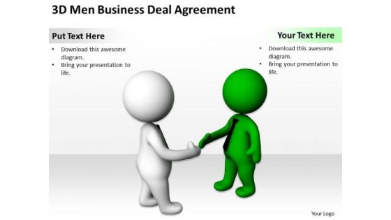 Business People 3d Men Deal Agreement PowerPoint Templates Ppt Backgrounds For Slides Business People 3d Men Deal Agreement PowerPoint Templates Ppt Backgrounds For Slides