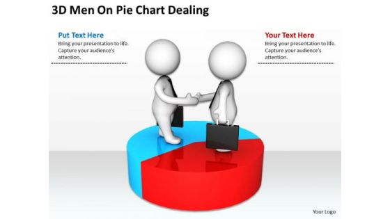 Business People 3d Men On Pie Chart Dealing PowerPoint Templates Ppt Backgrounds For Slides Business People 3d Men On Pie Chart Dealing PowerPoint Templates Ppt Backgrounds For Slides