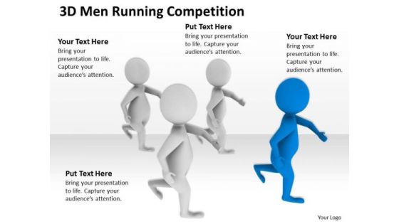 Business People Clip Art 3d Men Running Competition PowerPoint Slides Business People Clip Art 3d Men Running Competition PowerPoint Slides