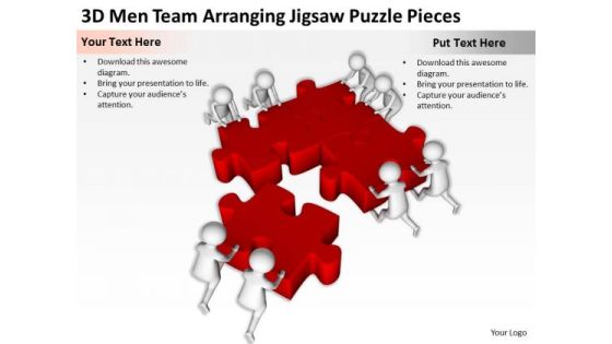 Business People Clip Art 3d Men Team Arranging Jigsaw Puzzle Pieces PowerPoint Slides Business People Clip Art 3d Men Team Arranging Jigsaw Puzzle Pieces PowerPoint Slides
