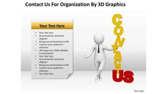 Business People Clip Art Contact For Organization By 3d Graphics PowerPoint Slides Business People Clip Art Contact For Organization By 3d Graphics PowerPoint Slides