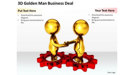 Business People Clip Art Men Golden Man PowerPoint Presentation Deal Slides Business People Clip Art Men Golden Man PowerPoint Presentation Deal Slides