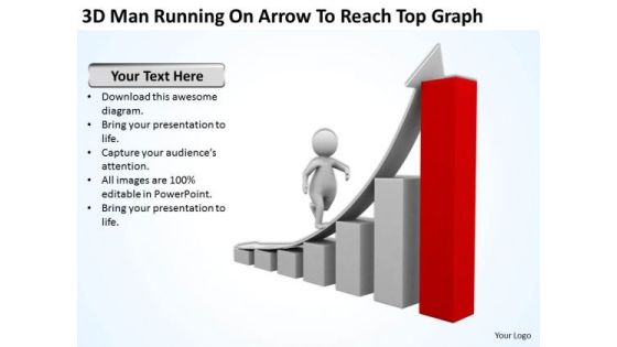 Business People Clipart 3d Man Running On Arrow To Reach Top Graph PowerPoint Templates Business People Clipart 3d Man Running On Arrow To Reach Top Graph PowerPoint Templates