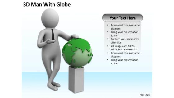 Business People Clipart 3d Man With Globe PowerPoint Templates Ppt Backgrounds For Slides Business People Clipart 3d Man With Globe PowerPoint Templates Ppt Backgrounds For Slides