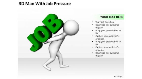 Business Persons 3d Man With Job Pressure PowerPoint Templates Ppt Backgrounds For Slides Business Persons 3d Man With Job Pressure PowerPoint Templates Ppt Backgrounds For Slides