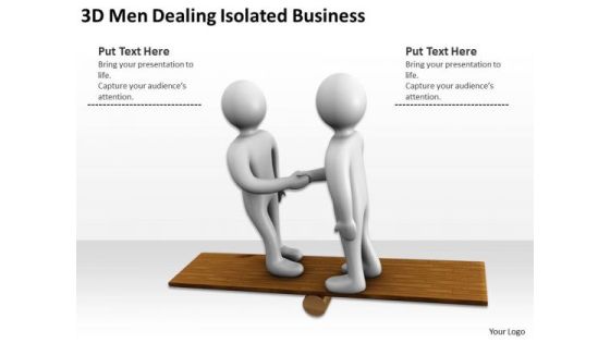 Business Persons 3d Men Dealing Isolated PowerPoint Theme Slides Business Persons 3d Men Dealing Isolated PowerPoint Theme Slides