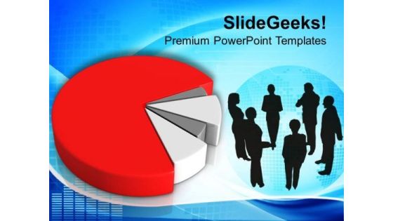 Business Pie Chart Strategy PowerPoint Templates Ppt Backgrounds For Slides 0413 Business Pie Chart Strategy PowerPoint Templates Ppt Backgrounds For Slides 0413