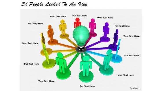 Business Plan And Strategy 3d People Linked To Idea Character Modeling Business Plan And Strategy 3d People Linked To Idea Character Modeling