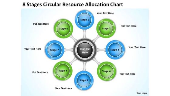 Business Plan Diagram 8 Stages Circular Resource Allocation Chart PowerPoint Slides Business Plan Diagram 8 Stages Circular Resource Allocation Chart PowerPoint Slides