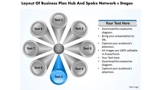 Business Plan Hub And Spoke Network 8 Stages Examples PowerPoint Slides Business Plan Hub And Spoke Network 8 Stages Examples PowerPoint Slides