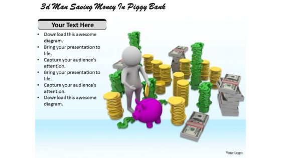 Business Plan Strategy 3d Man Saving Money Piggy Bank Character Models Business Plan Strategy 3d Man Saving Money Piggy Bank Character Models
