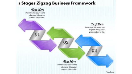 Business Planning Strategy 3 Stages Zigzag Framework Strategic Ppt Slide Business Planning Strategy 3 Stages Zigzag Framework Strategic Ppt Slide