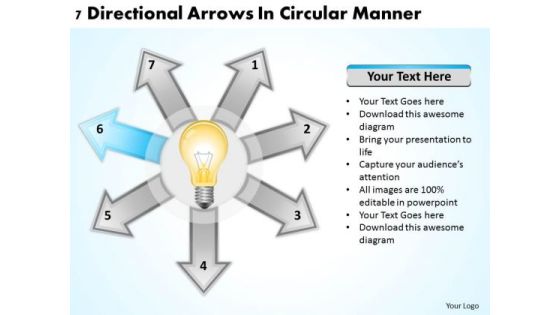 Business Policy And Strategy 7 Directional Arrows Circular Manner Ppt PowerPoint Business Policy And Strategy 7 Directional Arrows Circular Manner Ppt PowerPoint
